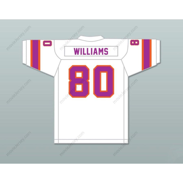CUSTOM ANY Name Number 1974-75 WFL DAVE WILLIAMS 80 SOUTHERN CALIFORNIA SUN HOME FOOTBALL JERSEY Top Stitched S-6XL