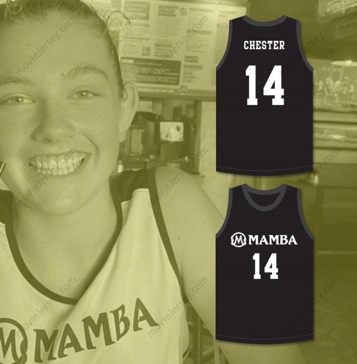 CUSTOM ANY Name Number PAYTON CHESTER 14 MAMBA BALLERS BLACK BASKETBALL JERSEY Top Stitched S-6XL