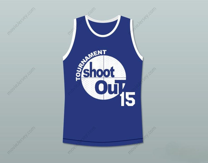 CUSTOM ANY Name Number THOMAS SHEPARD 15 TOURNAMENT SHOOT OUT BOMBERS BASKETBALL JERSEY ABOVE THE RIM Top Stitched S-6XL