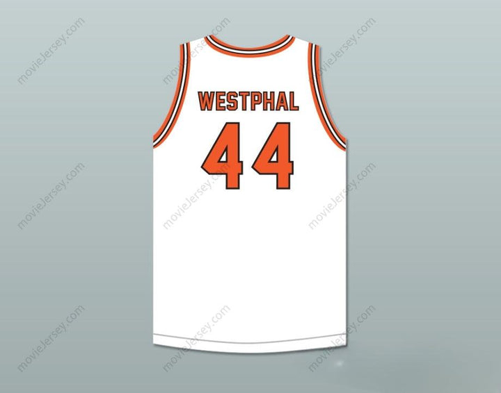 CUSTOM ANY Name Number PAUL WESTPHAL 44 AVIATION HIGH SCHOOL FALCONS WHITE BASKETBALL JERSEY Top Stitched S-6XL