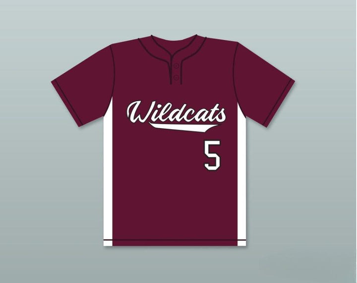 Custom Any Name Number PATRICK MAHOMES 5 WHITEHOUSE HIGH SCHOOL WILDCATS MAROON BASEBALL JERSEY 1 Top Stitched S-6XL