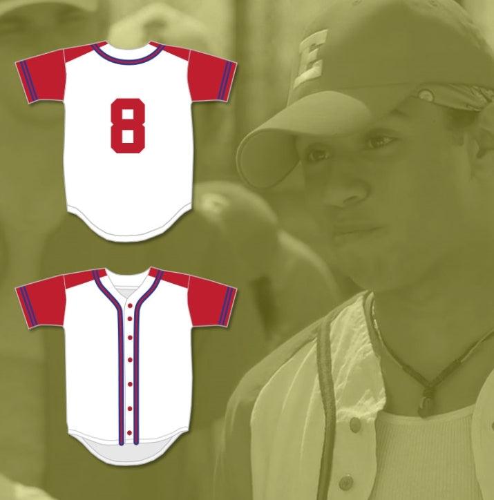 Custom Any Name Number CHAD DANFORTH 8 EAST HIGH SCHOOL WILDCATS BASEBALL JERSEY HIGH SCHOOL MUSICAL 2 Top Stitched S-6XL
