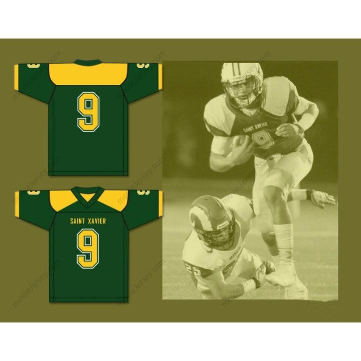 CUSTOM ANY Name Number DESMOND RIDDER 9 ST. XAVIER HIGH SCHOOL TIGERS Football Jersey Top Stitched S-6XL