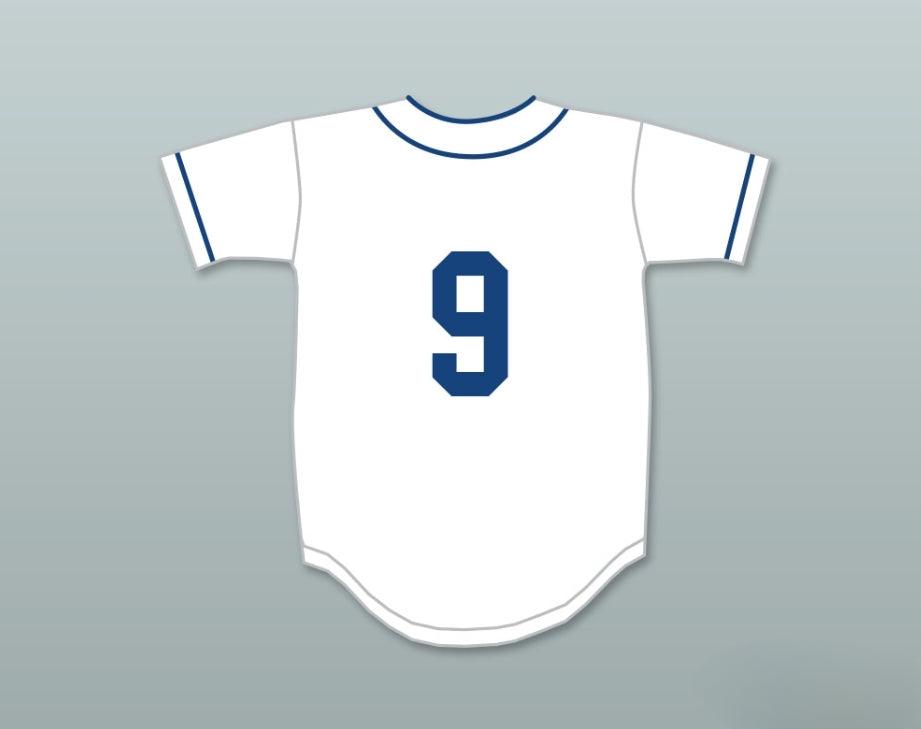 Custom Any Name Number REGGIE JACKSON 9 CHELTENHAM HIGH SCHOOL PANTHERS WHITE BASEBALL JERSEY 1 Top Stitched S-6XL