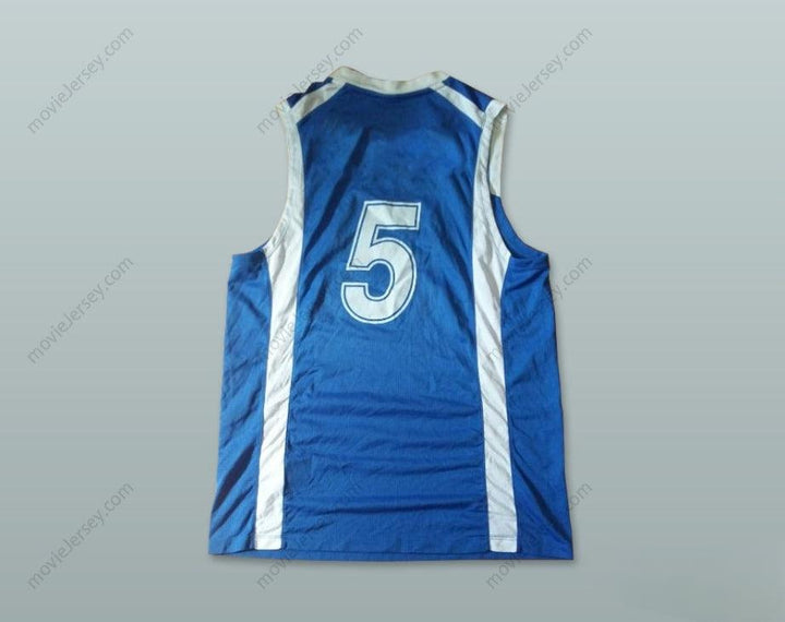 CUSTOM ANY Name Number ISRAEL 5 NATIONAL TEAM BASKETBALL JERSEY Top Stitched S-6XL
