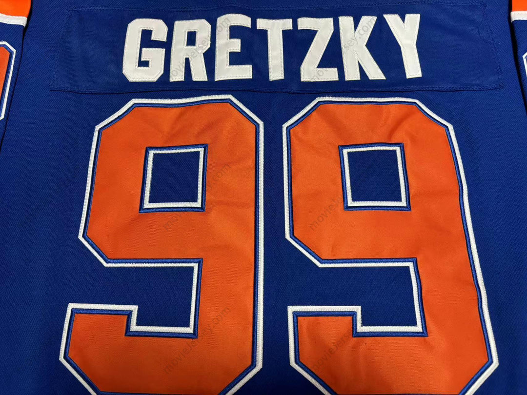 Custom Any Name Number WAYNE GRETZKY 99 EDMONTON OILERS WHA DEFUNCT TEAM HOCKEY JERSEY Top Stitched S-6XL