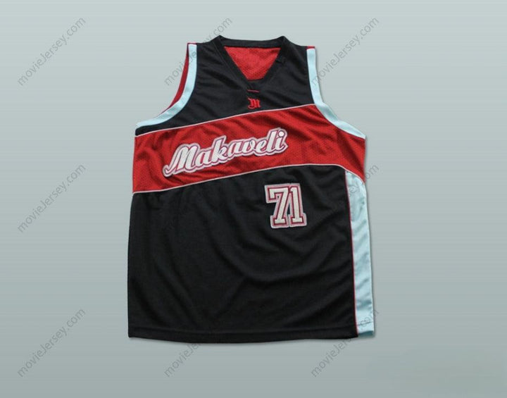 CUSTOM ANY Name Number TUPAC SHAKUR 71 MAKAVELI BASKETBALL JERSEY STITCH SEWN ANY PLAYER OR NUMBER Top Stitched S-6XL