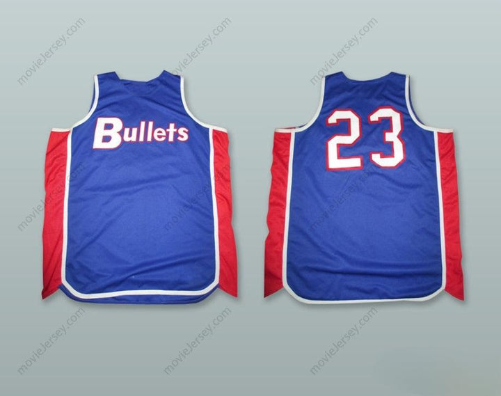 CUSTOM ANY Name Number MICHAEL  23 BALTIMORE BULLETS BLUE BASKETBALL JERSEY Top Stitched S-6XL