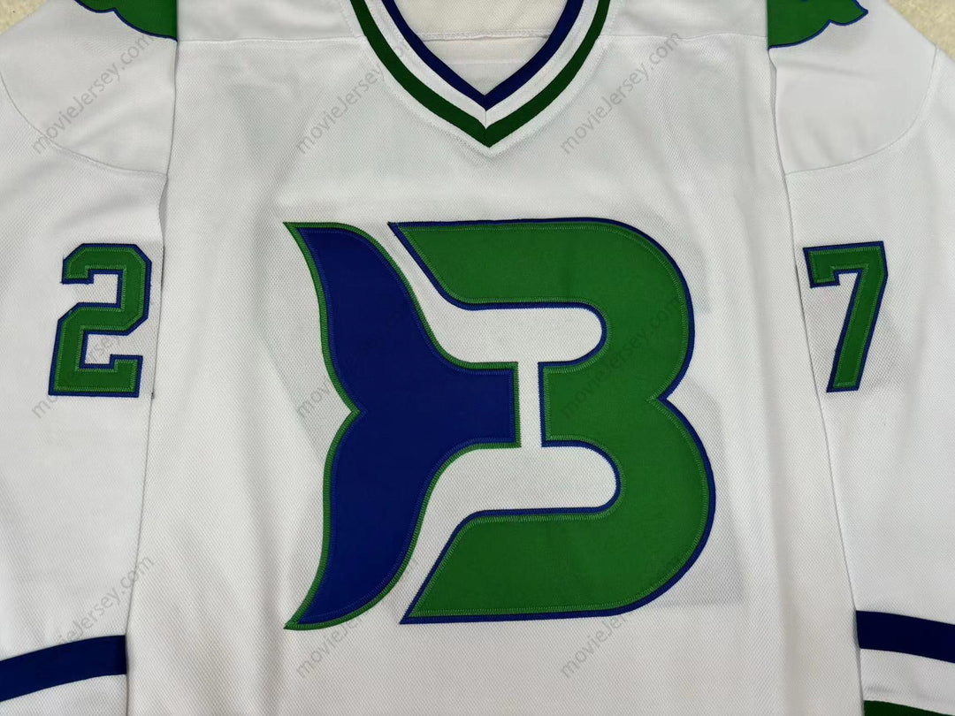 Custom Any Name Number BINGHAMTON WHALERS DAVE MCDONALD HOCKEY JERSEY Stitched Top Stitched S-6XL
