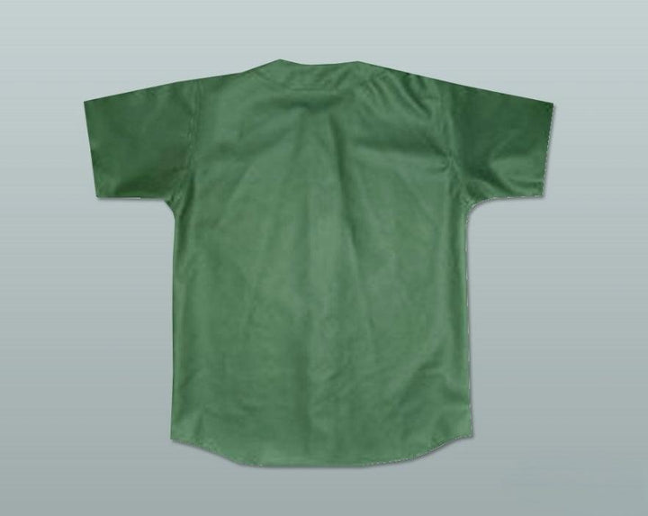 Custom Any Name Number KEANU REEVES COACH CONOR O'NEILL KEKAMBAS BASEBALL JERSEY HARDBALL DARK GREEN Top Stitched S-6XL