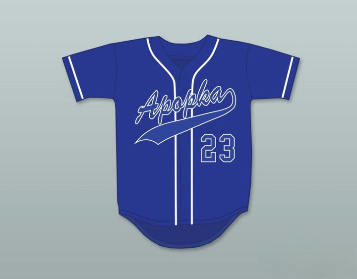 Custom Any Name Number ZACK GREINKE 23  HIGH SCHOOL DARTERS BLUE BASEBALL JERSEY 1 Top Stitched S-6XL