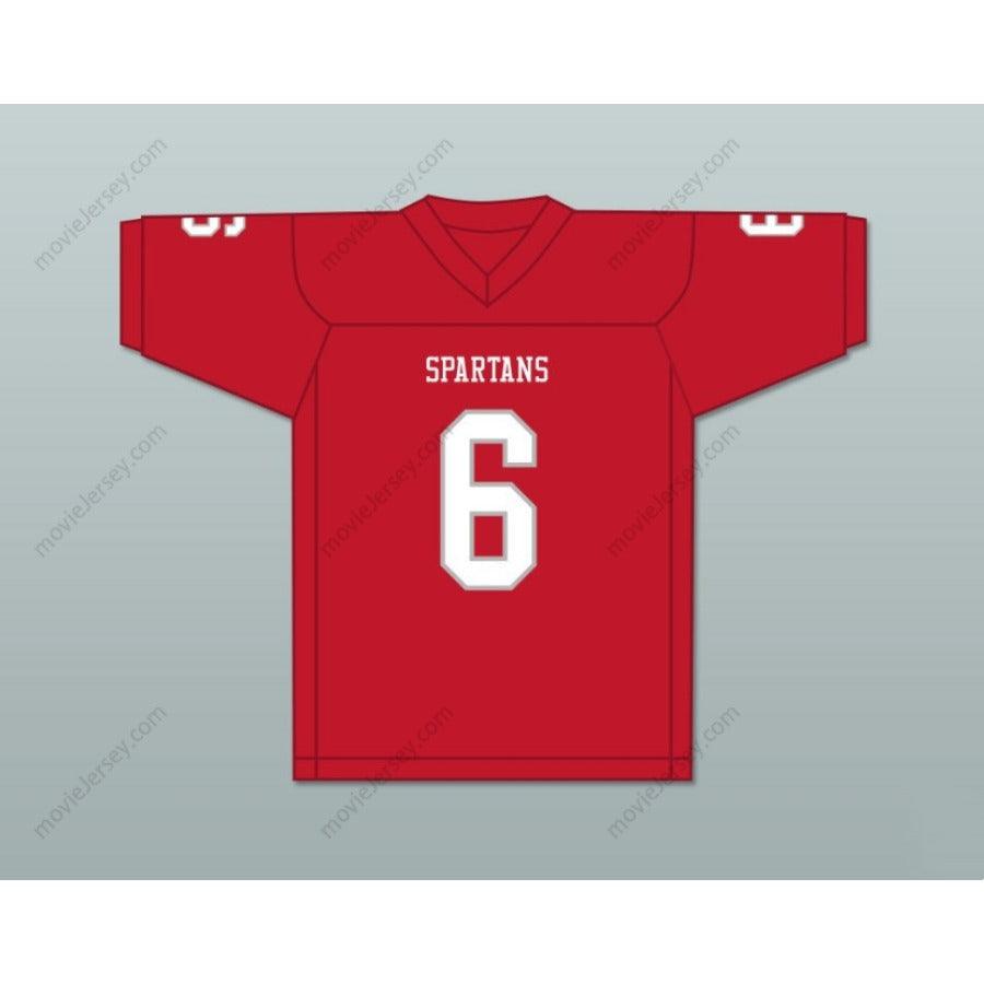 CUSTOM ANY Name Number CORDALE FLOTT 6 SARALAND HIGH SCHOOL SPARTANS Football Jersey Top Stitched S-6XL
