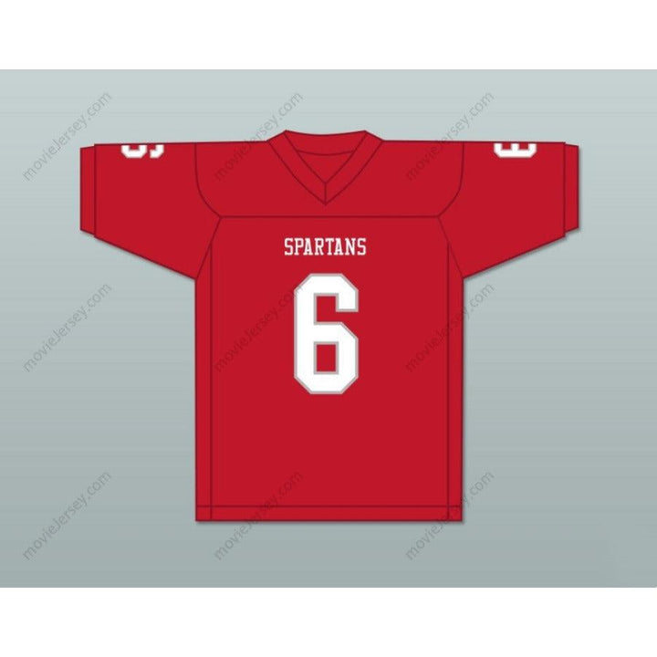 CUSTOM ANY Name Number CORDALE FLOTT 6 SARALAND HIGH SCHOOL SPARTANS Football Jersey Top Stitched S-6XL