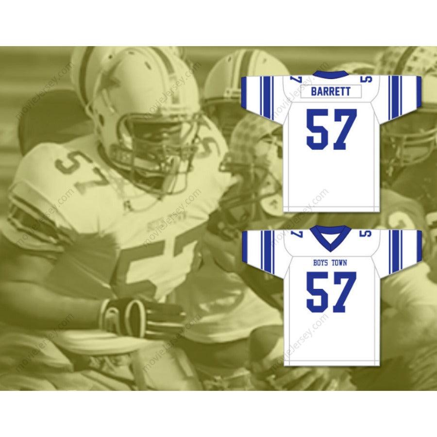 CUSTOM SHAQUIL BARRETT 57 BOYS TOWN HIGH SCHOOL FOOTBALL JERSEY Stitched S-6XL