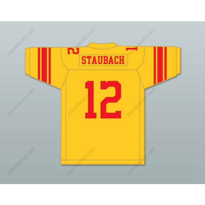 CUSTOM ANY Name Number ROGER STAUBACH 12 PURCELL MARIAN HIGH SCHOOL CAVALIERS FOOTBALL JERSEY Top Stitched S-6XL