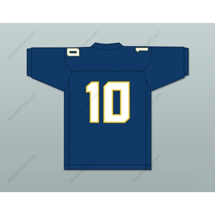 CUSTOM ANY Name Number KYLE HAMILTON 10 MARIST SCHOOL WAR  Football Jersey Top Stitched S-6XL