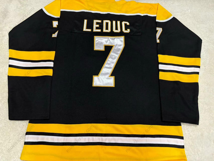 Custom Any Name Number WHA 1976-77 CINCINNATI STINGERS RICH LEDUC 7 AWAY HOCKEY JERSEY Stitched Top Stitched S-6XL