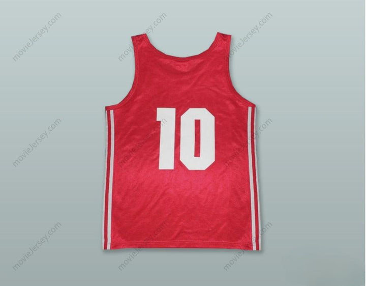 CUSTOM ANY Name Number SERGEI BELOV 10 CSKA MOSCOW RED BASKETBALL JERSEY Top Stitched S-6XL