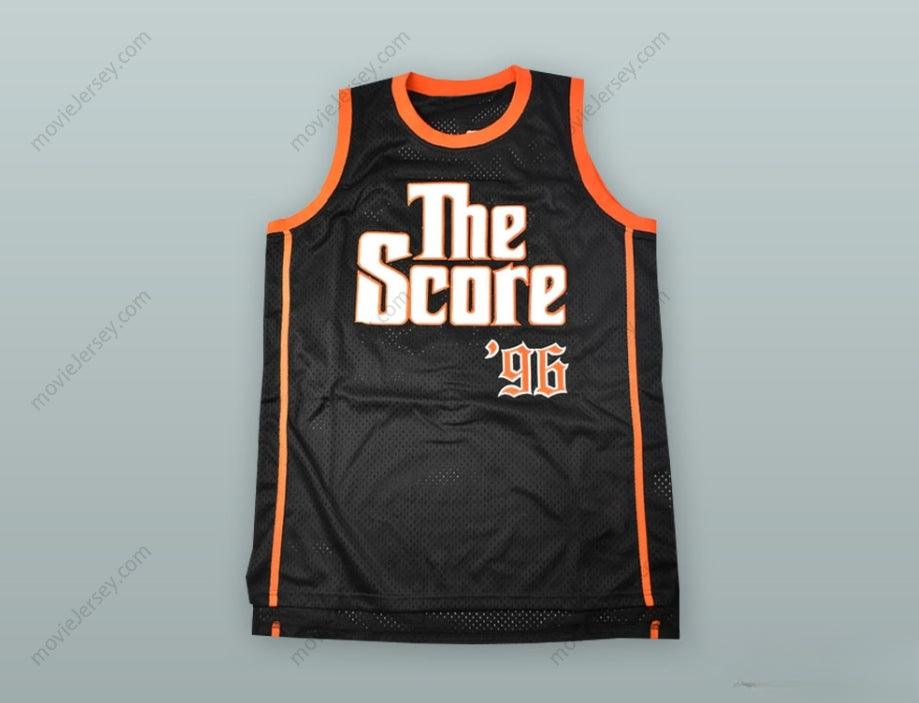 CUSTOM ANY Name Number FUGEES 96 THE SCORE BLACK BASKETBALL JERSEY Top Stitched S-6XL