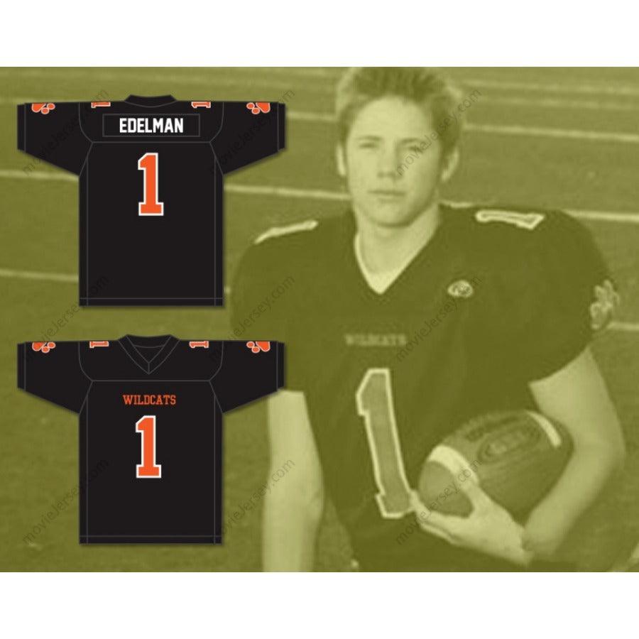 CUSTOM WILDCATS JULIAN EDELMAN 1 HIGH SCHOOL FOOTBALL JERSEY Stitched S-6XL