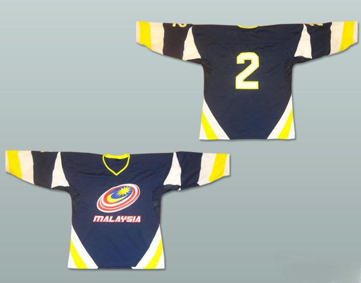 Custom Any Name Number Malaysia National Team Hockey Jersey New Top Stitched S-6XL
