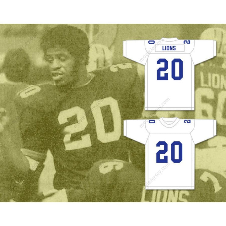 CUSTOM ANY Name Number EARL CAMPBELL 20 JOHN TYLER HIGH SCHOOL LIONS Football Jersey Top Stitched S-6XL