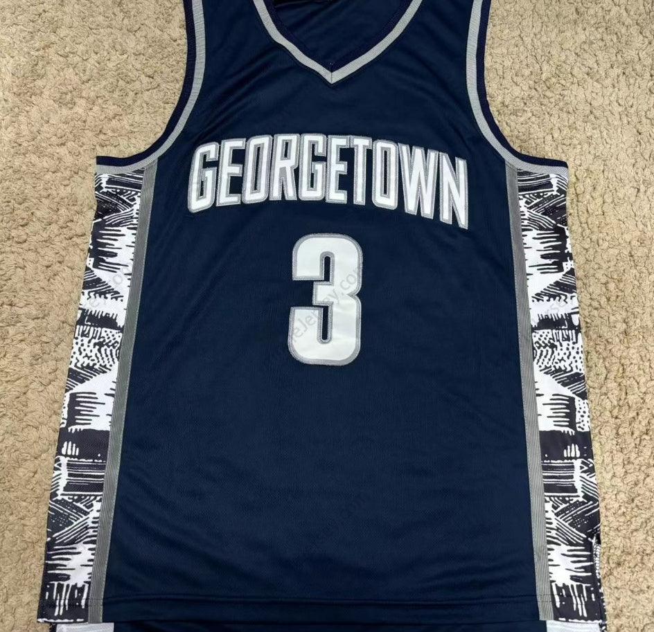 Allen Iverson #3 Bethel High School Throwback Basketball Jersey Stitched ALL