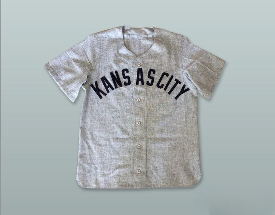 Custom Any Name Number  CITY BLUES 20 GRAY BASEBALL JERSEY Top Stitched S-6XL