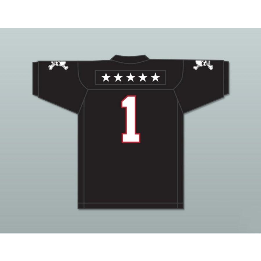 CUSTOM ANY Name Number DJ LAW 1 EMCC LIONS FOOTBALL JERSEY INCLUDES PATCHES Top Stitched S-6XL