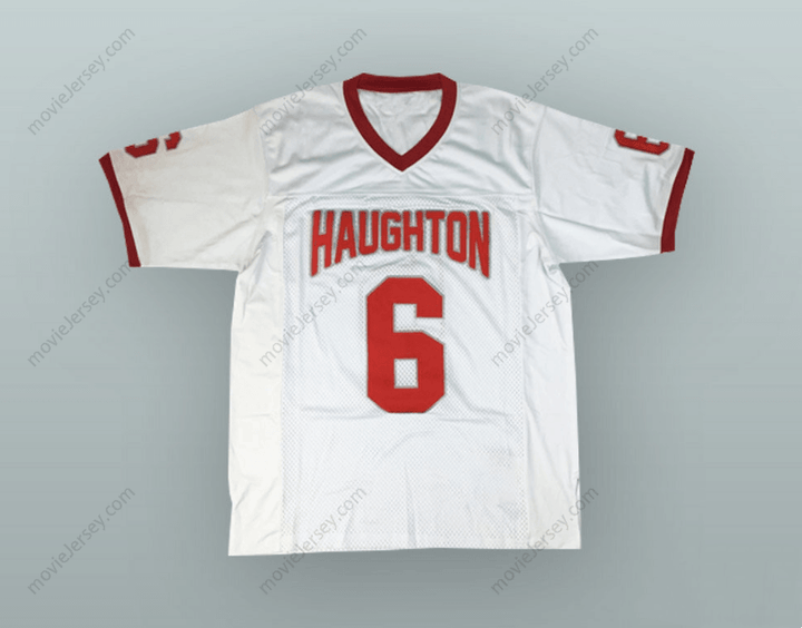 CUSTOM ANY Name Number DAK PRESCOTT 6 HAUGHTON HIGH SCHOOL BUCCANEERS WHITE FOOTBALL JERSEY Top Stitched S-6XL