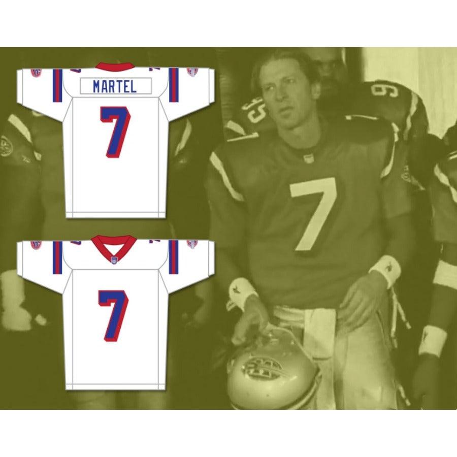 CUSTOM ANY Name Number EDDIE MARTEL 7 WASHINGTON SENTINELS HOME Football Jersey Top Stitched S-6XL