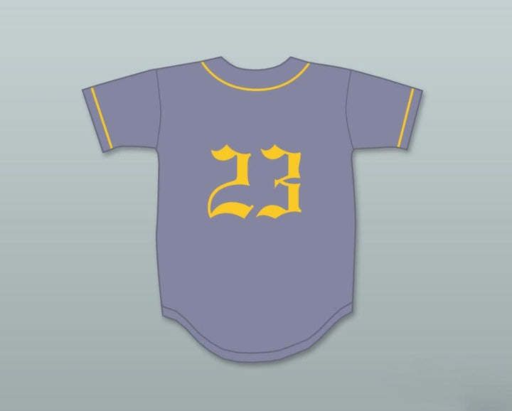 Custom Any Name Number KRIS BRYANT 23 BONANZA HIGH SCHOOL   GRAY BASEBALL JERSEY 1 Top Stitched S-6XL