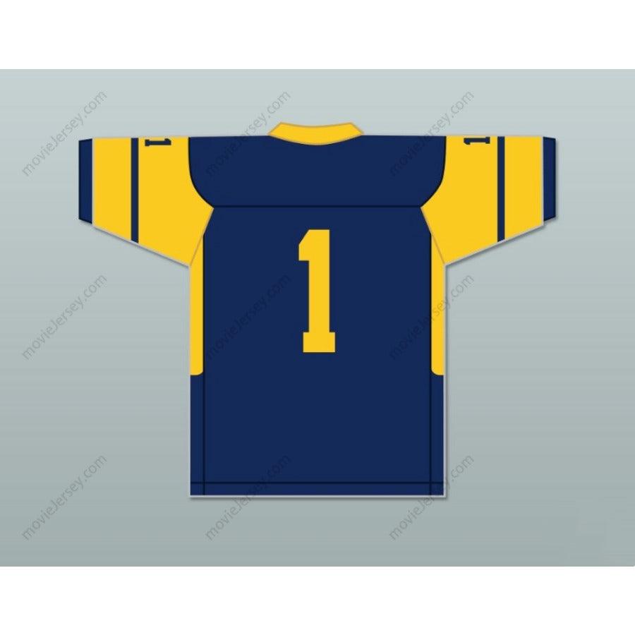 CUSTOM ANY Name Number BREECE HALL 1 WICHITA NORTHWEST HIGH SCHOOL GRIZZLIES Football Jersey Top Stitched S-6XL