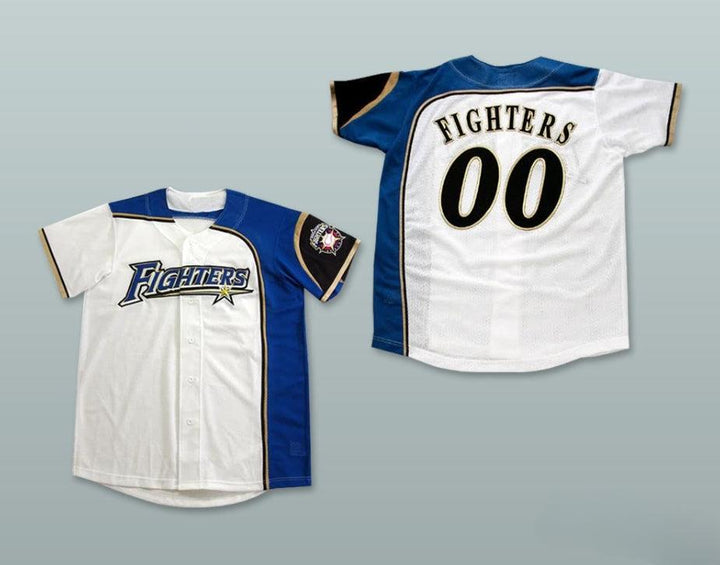 Custom Any Name Number HOKKAIDO NIPPON-HAM FIGHTERS BASEBALL JERSEY INCLUDES PATCH Top Stitched S-6XL