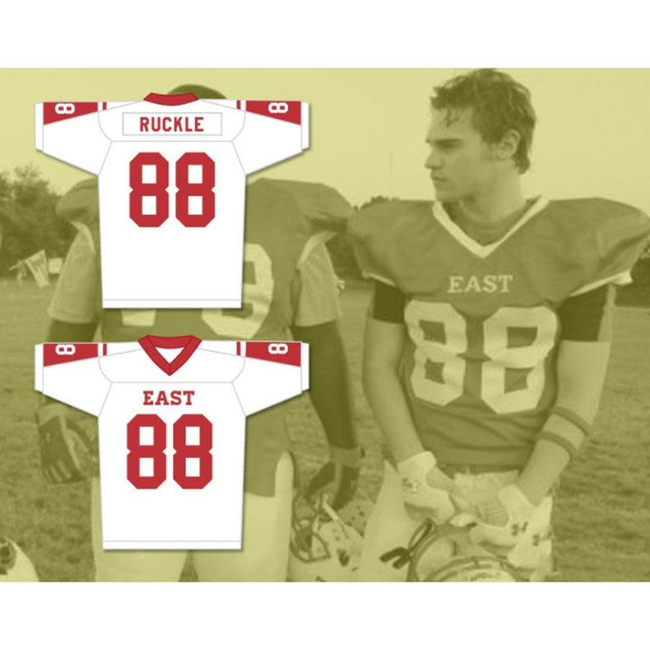 CUSTOM ANY Name Number HASTINGS RUCKLE 88 EAST DILLON LIONS FOOTBALL JERSEY FRIDAY NIGHT LIGHTS Top Stitched S-6XL