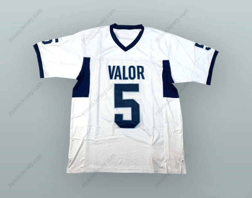 CUSTOM ANY Name Number CHRISTIAN MCCAFFREY 5 VALOR CHRISTIAN HIGH SCHOOL  WHITE FOOTBALL JERSEY Top Stitched S-6XL