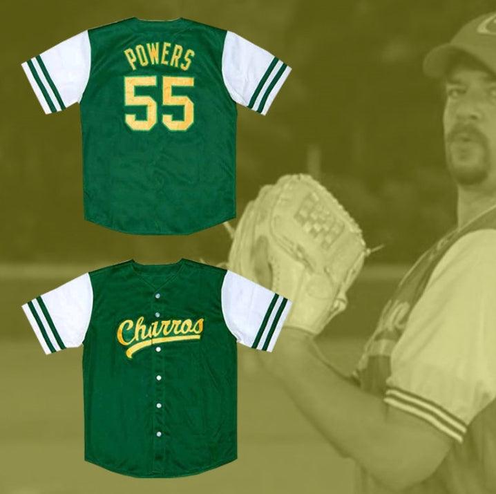 Custom Any Name Number KENNY POWERS EASTBOUND AND DOWN MEXICAN CHARROS BASEBALL JERSEY NEW Top Stitched S-6XL