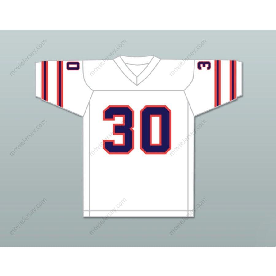 CUSTOM ANY Name Number 1984 USFL MIKE ROZIER 30 PITTSBURGH MAULERS ROAD Football Jersey Top Stitched S-6XL