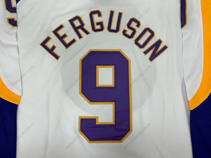 Custom Any Name Number WHA 1973-74 NEW YORK GOLDEN BLADES NORM FERGUSON 9 HOME HOCKEY JERSEY Stitched Top Stitched S-6XL