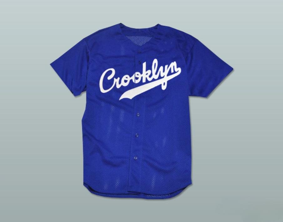 Custom Any Name Number CROOKLYN BASEBALL JERSEY ANY NAME OR NUMBER Top Stitched S-6XL