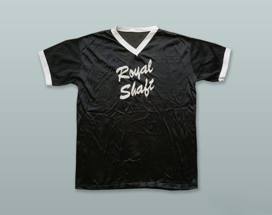 Custom Any Name Number ROYAL SHAFT BLACK PULLOVER BASEBALL JERSEY Top Stitched S-6XL