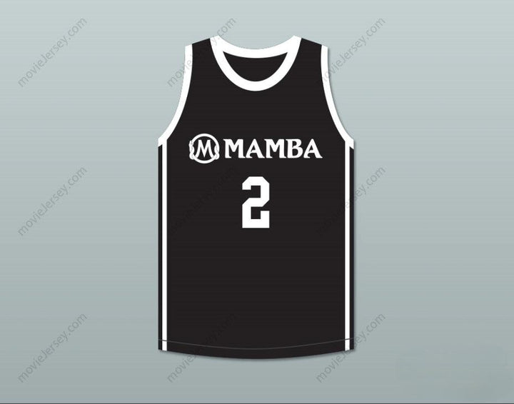 CUSTOM ANY Name Number GIGI 2 MAMBA BALLERS BLACK BASKETBALL JERSEY VERSION 2 Top Stitched S-6XL