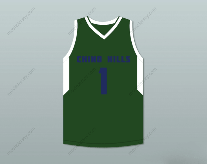 CUSTOM ANY Name Number LAMELO BALL 1   HIGH SCHOOL HUSKIES GREEN BASKETBALL JERSEY Top Stitched S-6XL