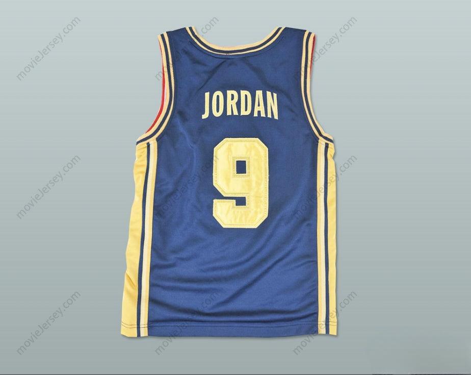 CUSTOM ANY Name Number MICHAEL   9 USA BLUE AND GOLD BASKETBALL JERSEY Top Stitched S-6XL