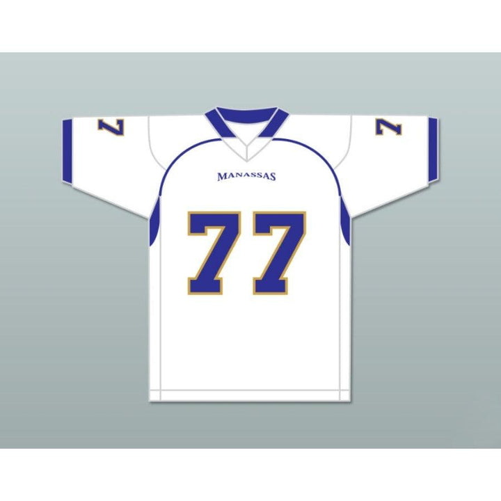 CUSTOM ANY Name Number O.C. BROWN 77 MANASSAS TIGERS HIGH SCHOOL Football Jersey Top Stitched S-6XL