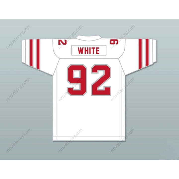 CUSTOM ANY Name Number 1984 USFL REGGIE WHITE 92 MEMPHIS SHOWBOATS ROAD Football Jersey Top Stitched S-6XL