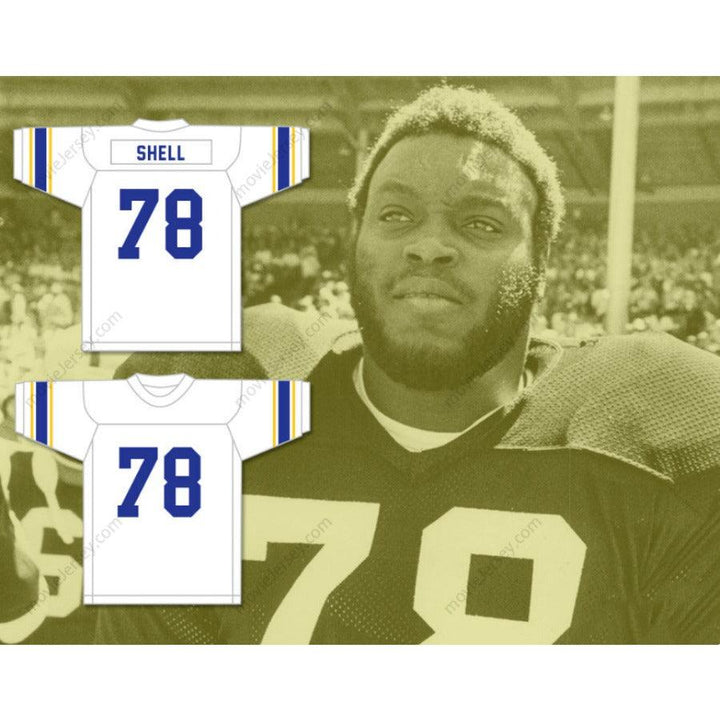 CUSTOM ANY Name Number ART SHELL 78 BONDS-WILSON HIGH SCHOOL COBRAS Football Jersey Top Stitched S-6XL
