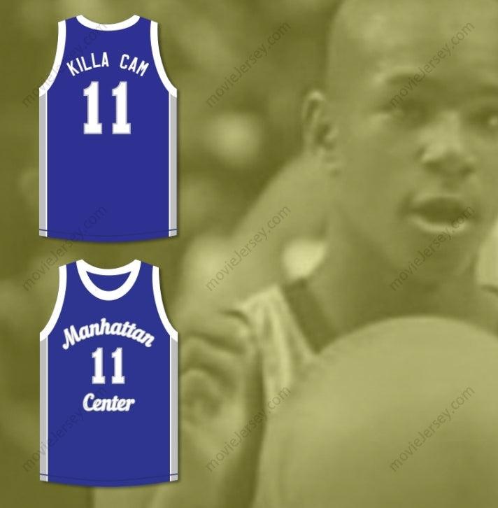 CUSTOM ANY Name Number RAPPER CAMERON 'KILLA CAM' GILES 11  CENTER RAMS BLUE BASKETBALL JERSEY Top Stitched S-6XL