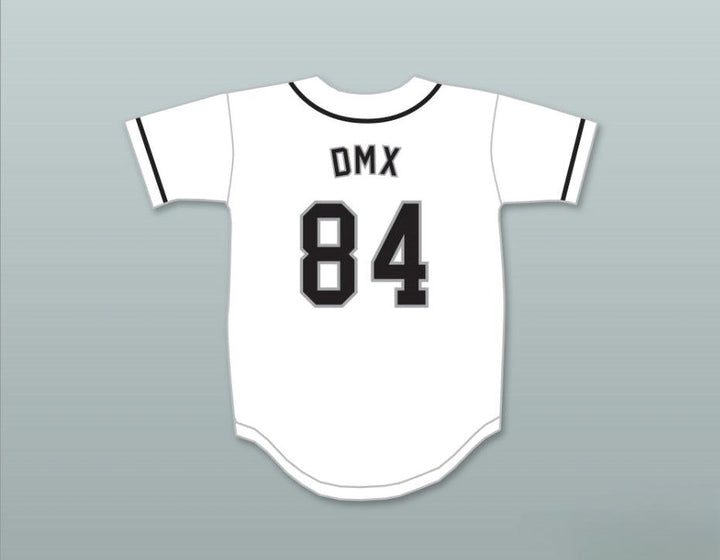 Custom Any Name Number DMX 84 ROUGH RYDERS WHITE BASEBALL JERSEY Top Stitched S-6XL