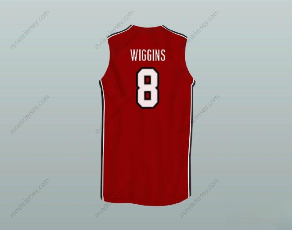 CUSTOM ANY Name Number ANDREW WIGGINS CANADA RED BASKETBALL JERSEY Top Stitched S-6XL
